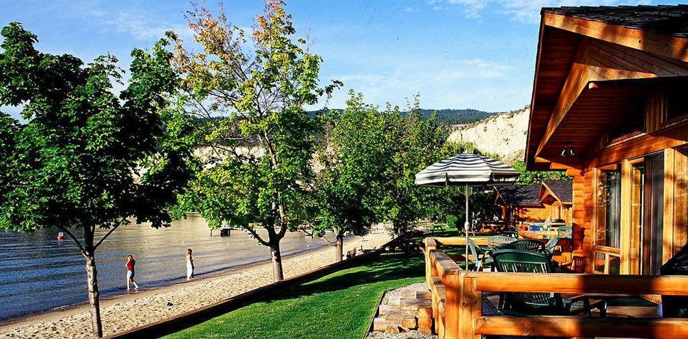 Sandy Beach Lodge & Resort Naramata Dış mekan fotoğraf