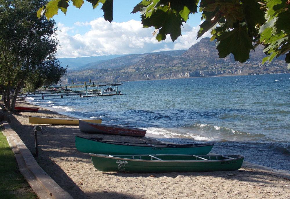 Sandy Beach Lodge & Resort Naramata Dış mekan fotoğraf